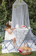 Load image into Gallery viewer, Aria Cameo Ivory Tulle Bow Hair Clip