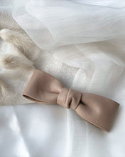 Load image into Gallery viewer, Lucia Faux Leather Bow Hair Clip