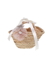 Chargez l&#39;image dans la visionneuse de la galerie,Cinthia Nude Mini Basket Bag
